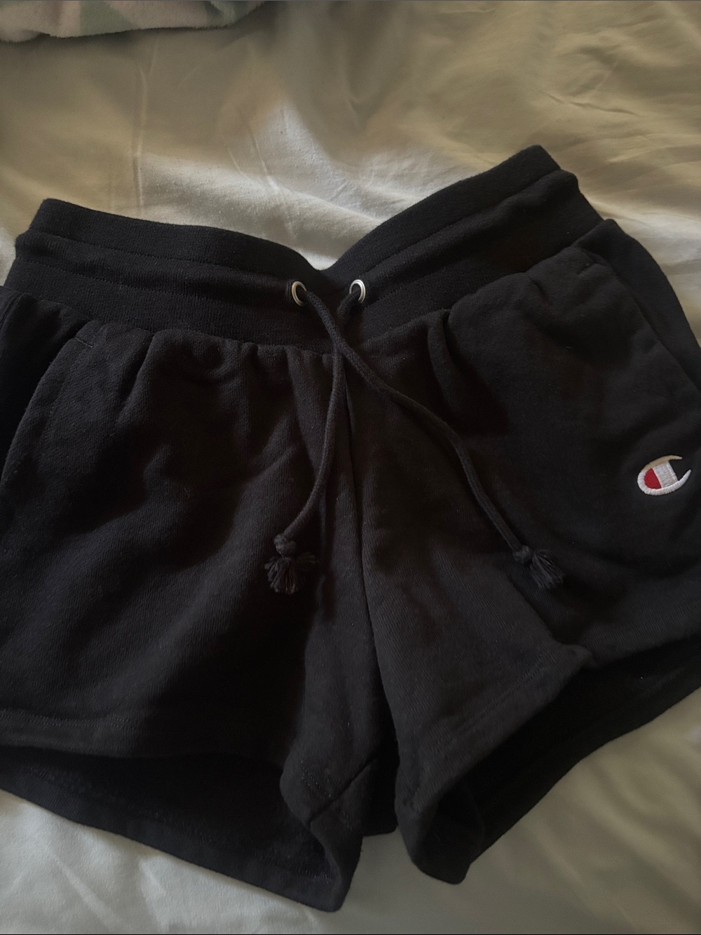 Champion Black Women's Athletic Drawstring Shorts